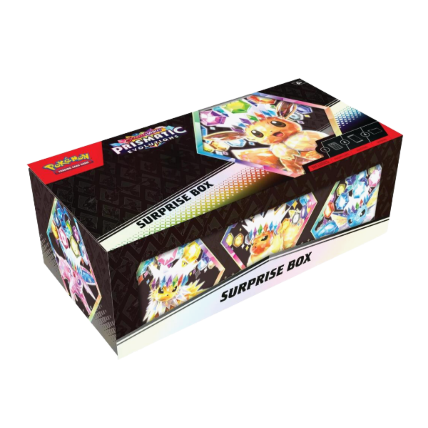 Prismatic Evolutions Surprise Box