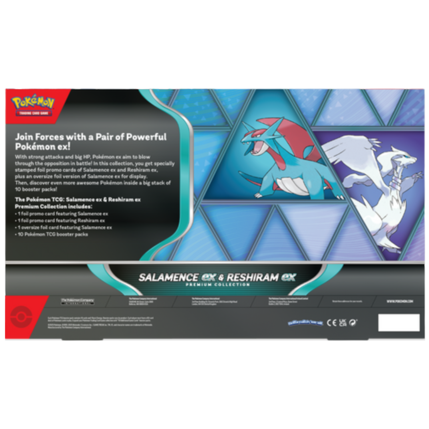 Salamence ex & Reshiram ex Premium Collection