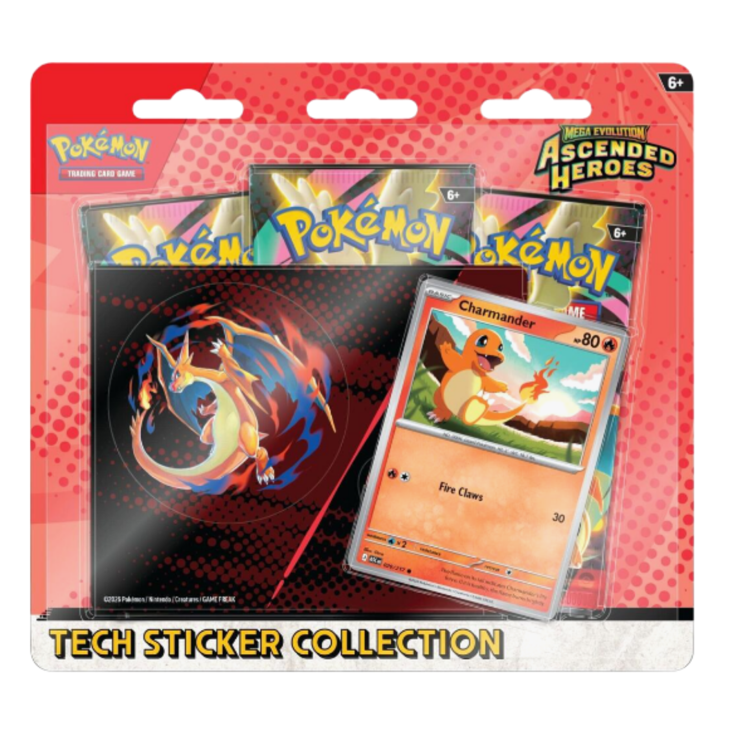 Ascended Heroes Tech Sticker Collection - Charmander