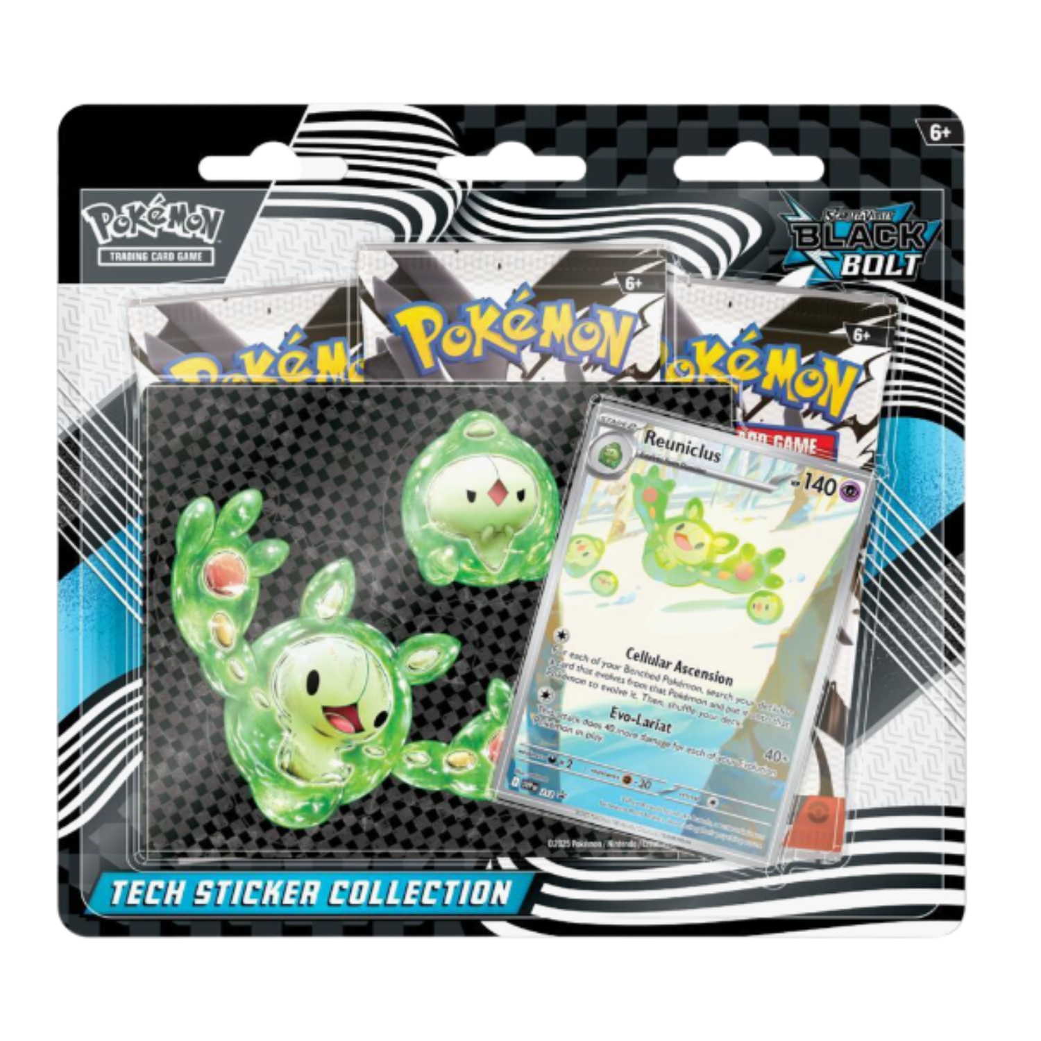 Black Bolt Tech Sticker Collection