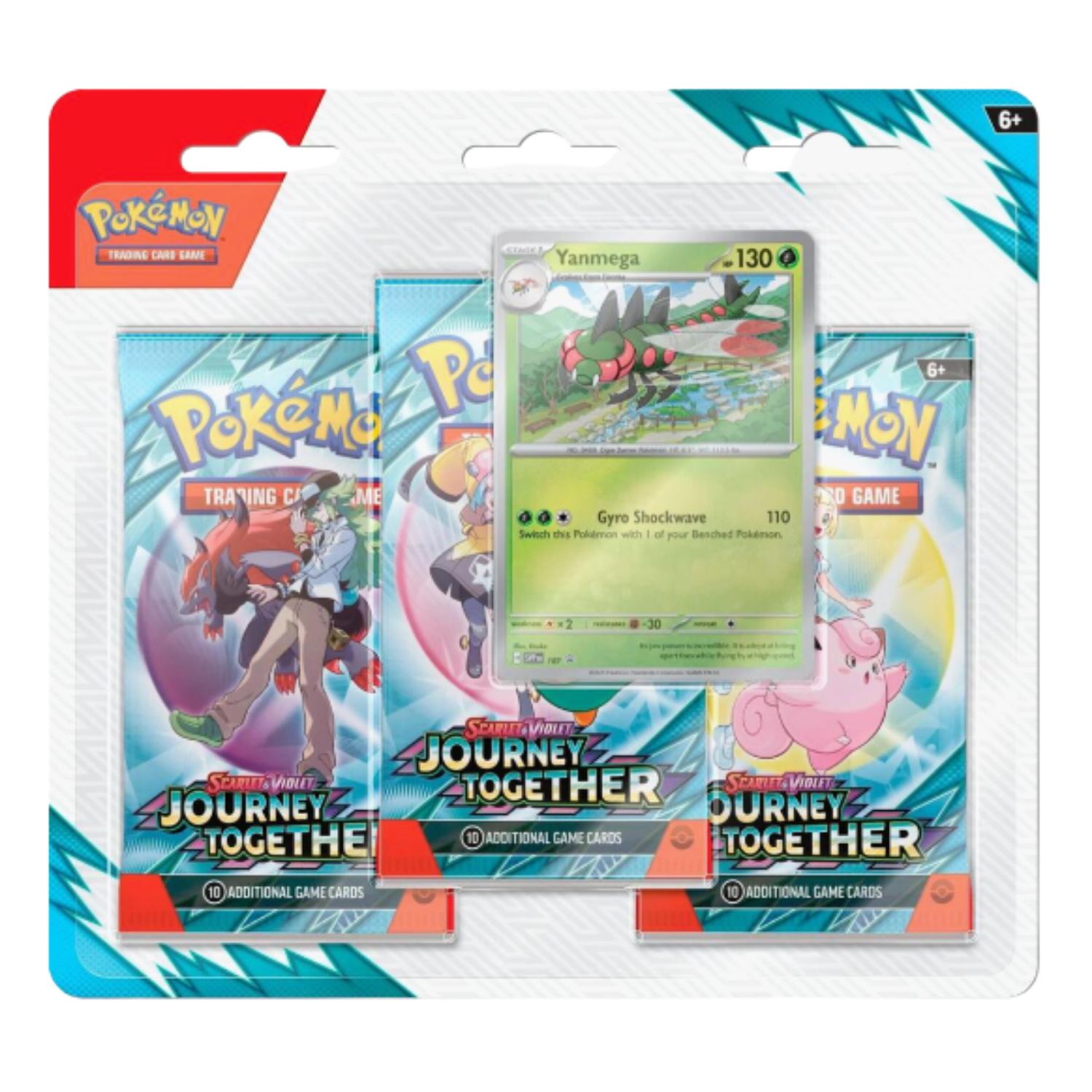 Journey Together 3 Pack Blister [Yanmega]