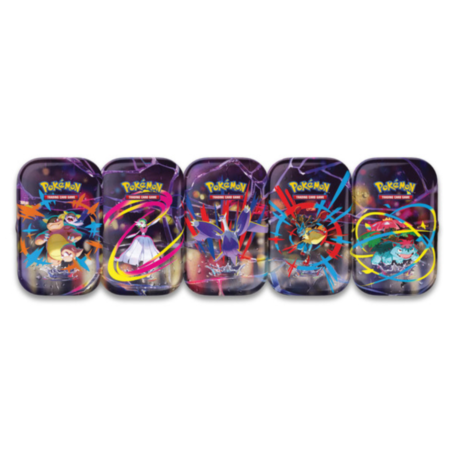 Mega Heroes Mini Tin Display