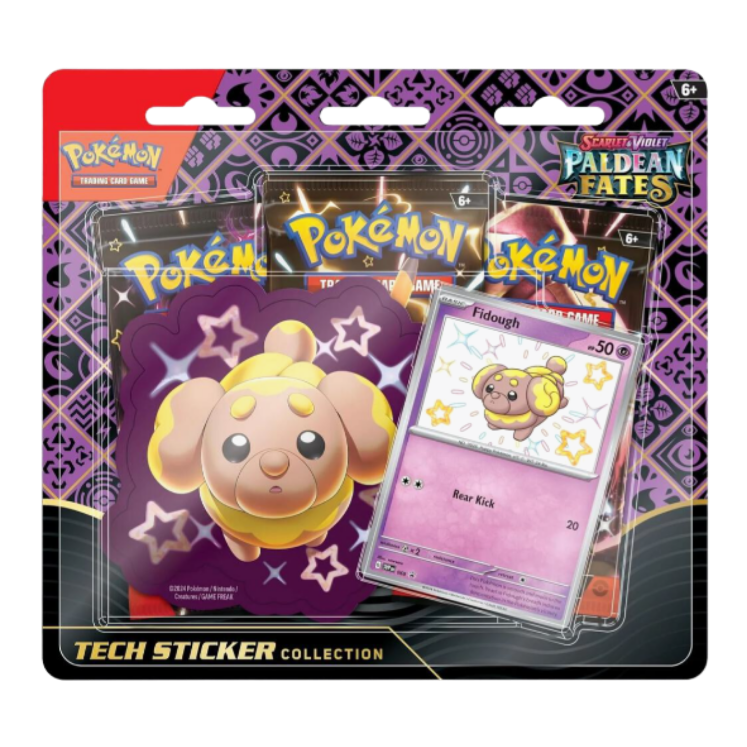 Paldean Fates Tech Sticker Collection [Fidough]