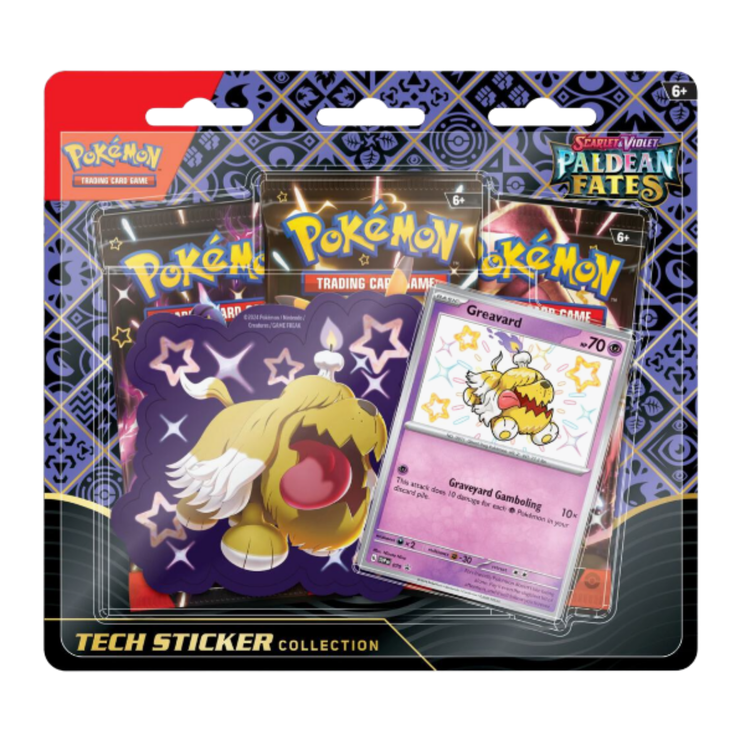 Paldean Fates Tech Sticker Collection [Greavard]