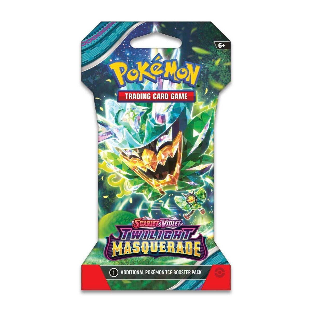 Pokémon TCG Twilight Masquerade Sleeved - Booster Packs SET OF 4