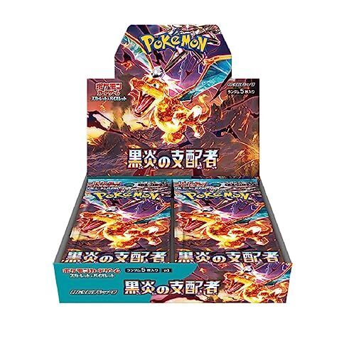 Pokemon TCG Obsidian Flames - Ruler Of The Black Flame Booster Box