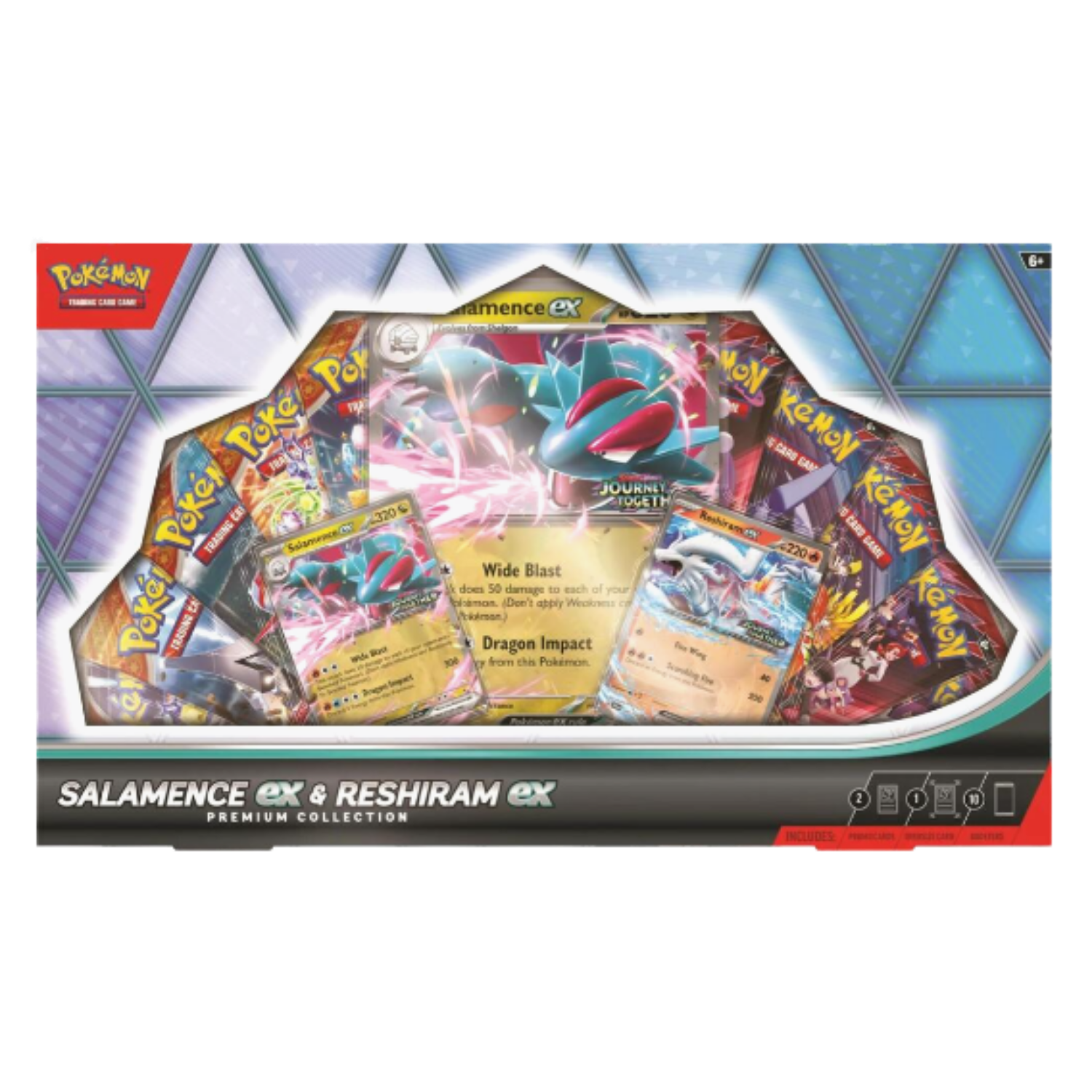 Salamence ex & Reshiram ex Premium Collection