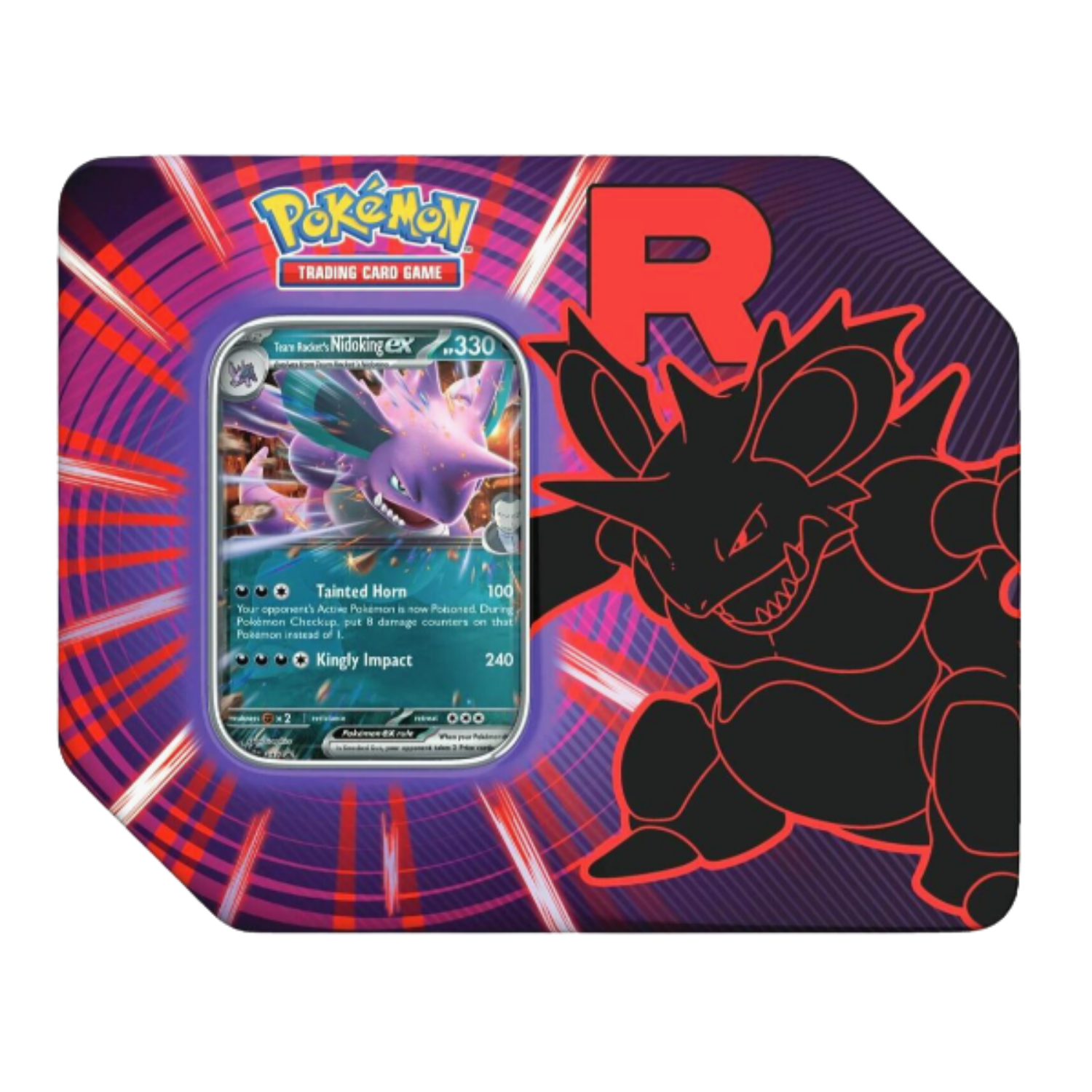 Team Rocket Tin [Team Rocket's Nidoking ex]