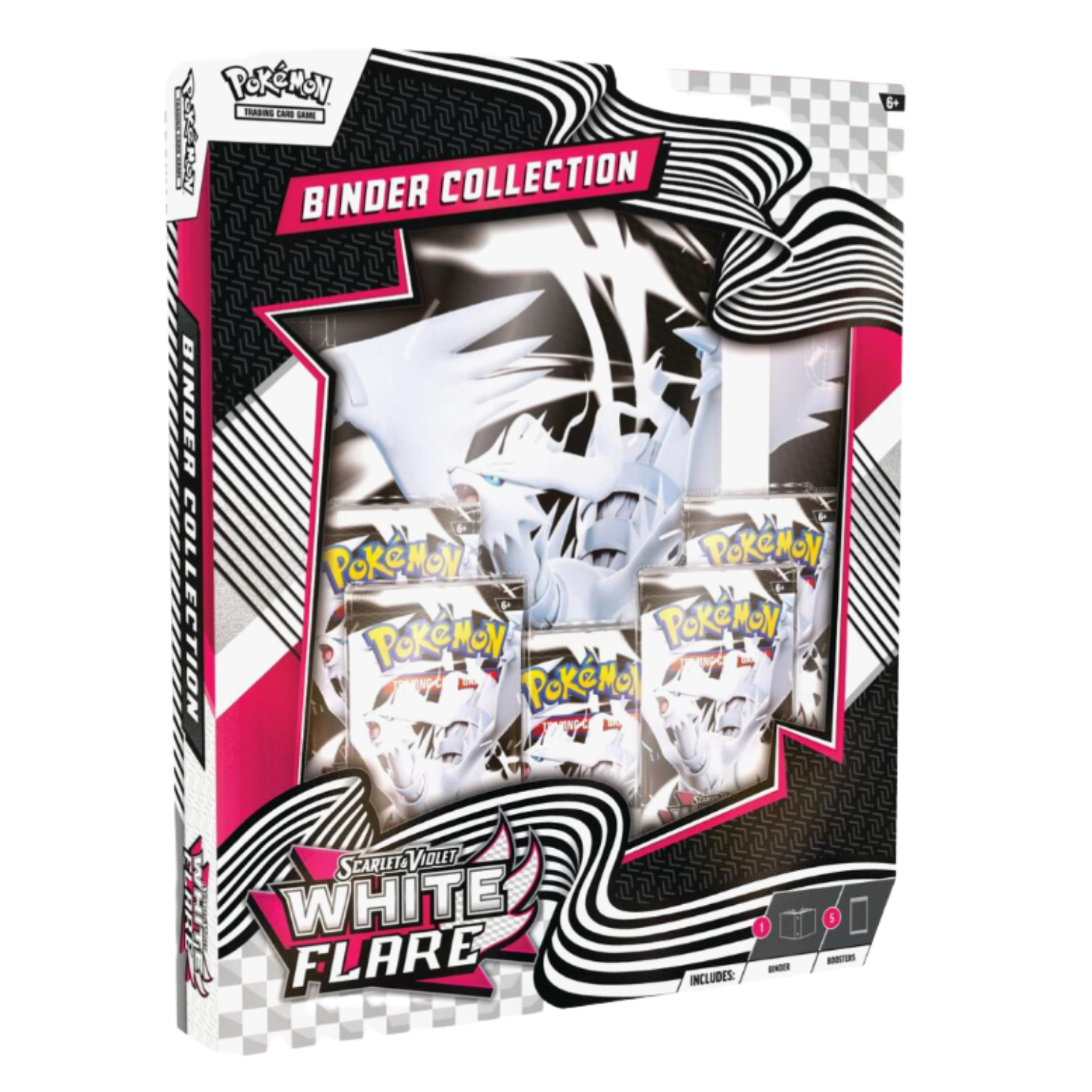 White Flare Binder Collection